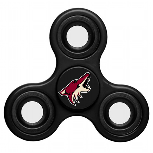 NHL Arizona Coyotes 3 Way Fidget Spinner C121 - Black